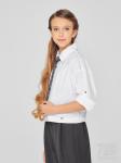 1296 Блузка для девочки длинный рукав
