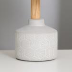 Лампа настольная 21193/1 E14 40 Вт серый 20?20?30 см