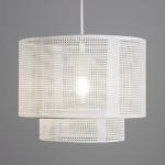 Абажур BayerLux «Каскад», Е27, белый, 30?30?18 см