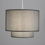 Абажур BayerLux «Каскад», Е27, черный, 30?30?18 см