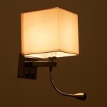 Бра 2236/1WT E27 40 Вт бело-хромовый 17?21?45 см