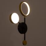 Бра 2291/2L LED 30 Вт 3000-6000К черно-золотой 45.5?27?6 см