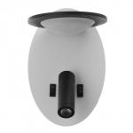 Бра 85106/2 LED 5+3 Вт 4000К белый-черный 13?15?20 см