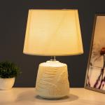 Лампа настольная 16262/1 E14 40 Вт белый 22?22?34 см RISALUX