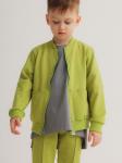 Бомбер трикотажный Base трава детский