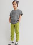Брюки трикотажные со стрелками Base трава детские