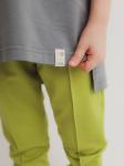 Брюки трикотажные со стрелками Base трава детские