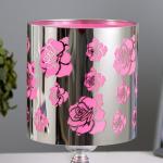 Аромалампа с подсветкой «Цветы» E14 40 Вт +RGB черный 12?12?22.5 см