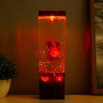 Лава-лампа «Мишка» LED 2 Вт от батареек 3хАА коричневый 7?7?24 см