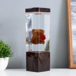 Лава-лампа «Мишка» LED 2 Вт от батареек 3хАА коричневый 7?7?24 см