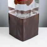 Лава-лампа «Мишка» LED 2 Вт от батареек 3хАА коричневый 7?7?24 см