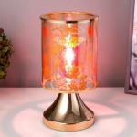 Аромасветильник сенсорный RISALUX «Букет», G9, 35 Вт, золото, 12.3?12.3?23.5 см