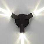 Бра BayerLux «Деко», 3хLED, 3 Вт, 4000К, IP66, чёрный, 16?4.3?16 см