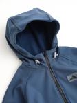 Куртка софтшелл Иззи синяя дымка
