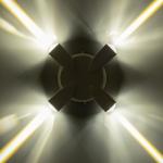 Бра BayerLux «Деко», 4хLED, 4 Вт, 4000К, IP66, белый, 16?4.3?16 см