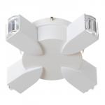 Бра BayerLux «Деко», 4хLED, 4 Вт, 4000К, IP66, белый, 16?4.3?16 см