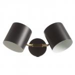 Бра «Азурит» 2хЕ27 40 Вт черный 11?12?36 см