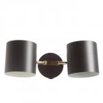 Бра «Азурит» 2хЕ27 40 Вт черный 11?12?36 см