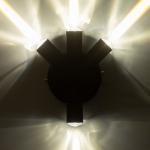 Бра BayerLux «Деко», 4хLED, 4 Вт, 4000К, IP66, чёрный, 16?4.3?13 см