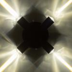 Бра BayerLux «Деко», 4хLED, 4 Вт, 4000К, IP66, чёрный, 16?4.3?16 см