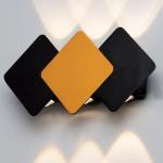 Бра «Алир» LED 4 Вт 3000К IP65 черно-золотой 15?3.8?12 см