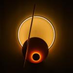 Бра «Алле» LED 17 Вт 3000К оранжевый золото 66?6.5?41 см