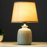 Лампа настольная 16735/1WT E14 40 Вт белый h.31 см RISALUX