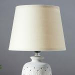 Лампа настольная 16735/1WT E14 40 Вт белый h.31 см RISALUX