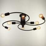 Люстра 2139/8BK E27 40 Вт черный 88?88?20 см BayerLux