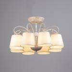 Люстра 2150/8 E14 40 Вт белый с золотой патиной 79?79?35 см BayerLux