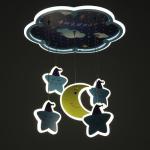 Люстра 2169/6 LED 65 Вт синий 48?48?70 см BayerLux