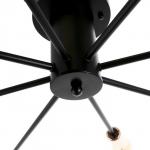 Люстра 2233/8BK E27 40 Вт черно-золотой 108?108?20 см BayerLux