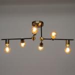 Люстра 2250/6 E27 40 Вт черно-бронзовый 70?40?24 см BayerLux