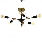 Люстра 2427/6 E27 40 Вт черно-бронзовый 61?61?25.5 см BayerLux