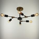 Люстра 2427/6 E27 40 Вт черно-бронзовый 61?61?25.5 см BayerLux