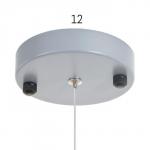 Люстра 1066/3GR E27 60 Вт серый 90?20?90 см BayerLux