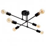 Люстра 2544/6BK E27 40 Вт черный