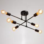 Люстра 2544/6BK E27 40 Вт черный