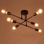 Люстра 2544/6BK E27 40 Вт черный