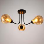 Люстра 1089/3BK 40 Вт Е27 черный 54?54?26 см BayerLux