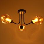 Люстра 1089/3BK 40 Вт Е27 черный 54?54?26 см BayerLux