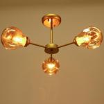 Люстра 1090/3GD 40 Вт Е27 золото 56?56?27 см