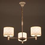 Люстра 1091/3WT 40 Вт Е27 белый 60?60?38-78 см BayerLux