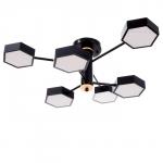 Люстра 1318/6BK LED 144 Вт 3000-6000К чёрный 71?65?25 см BayerLux