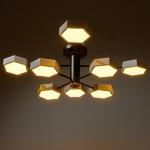 Люстра 1318/8WT LED 192 Вт 3000-6000К белый 86?86?25 см BayerLux