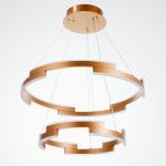 Люстра 1511/2 LED 65 Вт 3000-6000К золото 60?60?106 см BayerLux