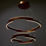 Люстра 1511/2 LED 65 Вт 3000-6000К золото 60?60?106 см BayerLux