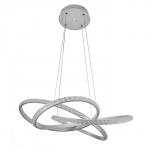 Люстра 1535/1 LED 145 Вт 3000-6000К диммер белый d.60 см