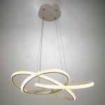 Люстра 1535/1 LED 145 Вт 3000-6000К диммер белый d.60 см