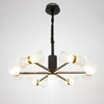 Люстра 1699/6 LED 100 Вт 3000-6000К черный 73?73?60 см BayerLux